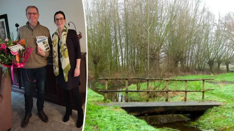 Bakelnaar Ben Vereijken stippelt wandelroute uit in zijn eigen dorp: ‘Lopen langs lopen’