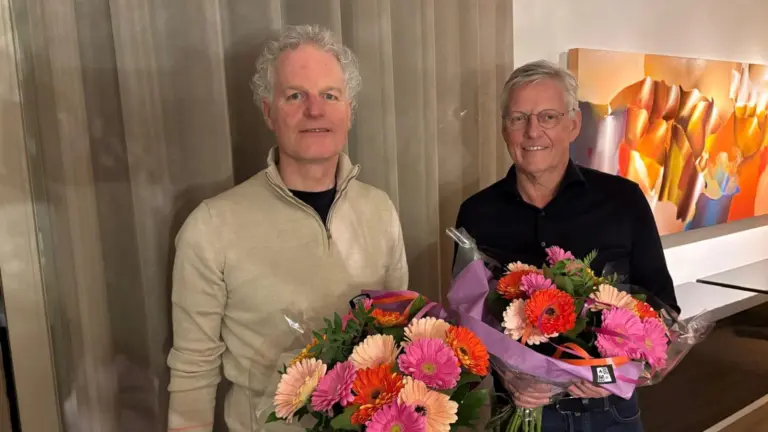 Bestuurswissel bij Ondernemersfonds gemeente Deurne; Peter Joosten neemt stokje over van Hugo van Osch