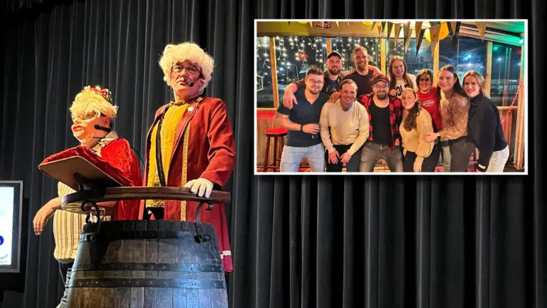 Vriendengroep van Cas zamelt met tonpraters megabedrag in voor KWF: ‘Avond met vooral de lach, maar ook een traan’