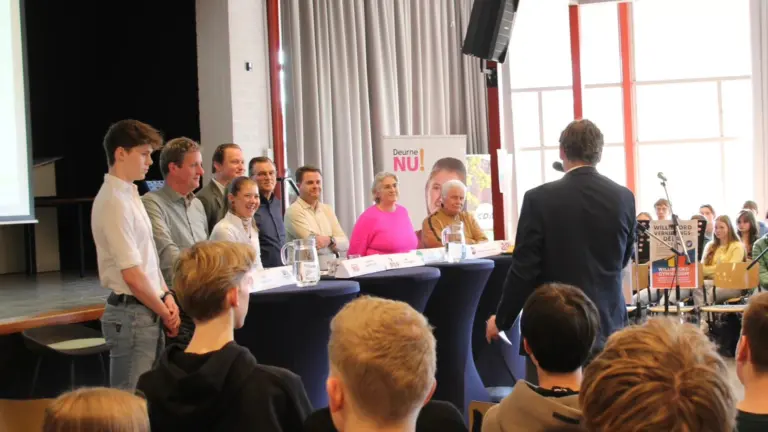Transparant Deurne winnaar bij verkiezingsdebat van Willibrord Gymnasium in Deurne