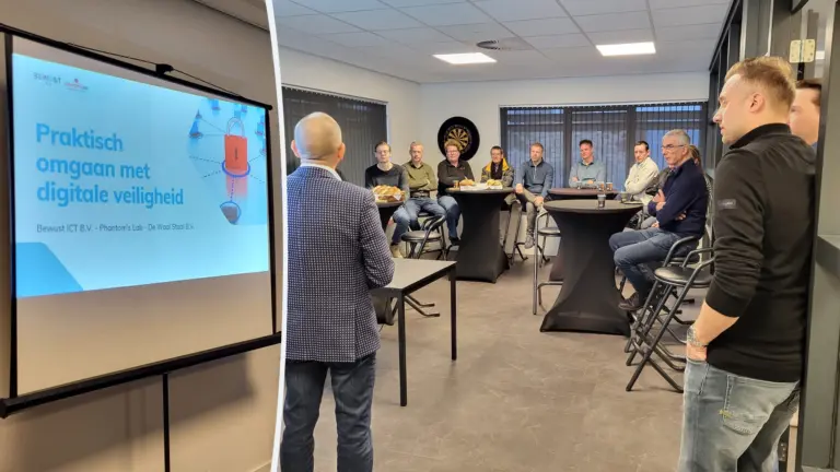 Deurnese ondernemers komen samen voor ontbijtsessie over digitale veiligheid