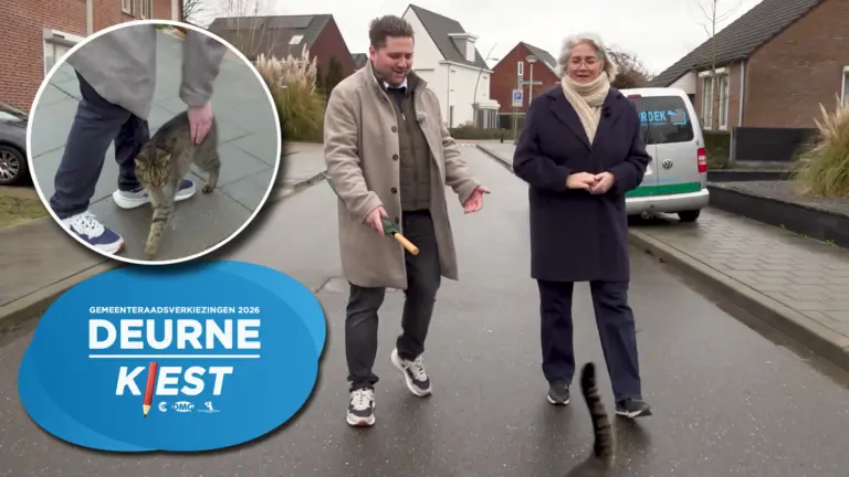 [VIDEO] Gemeenteraadsverkiezingen in Deurne: alle lijsttrekkers én een kat in de spotlight