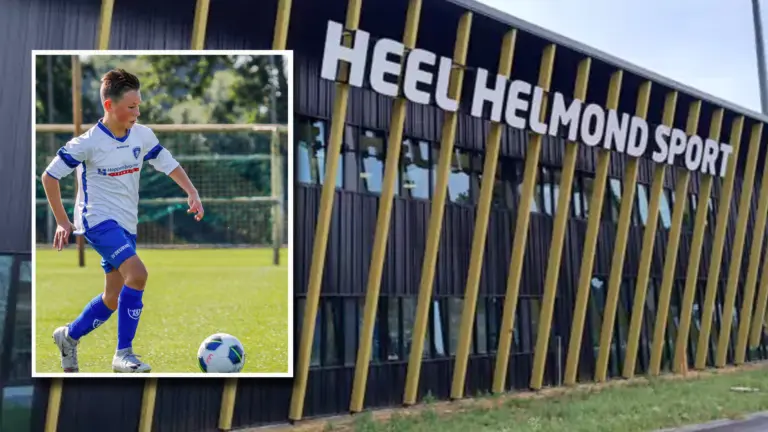 Oud-jeugdspeler SV Deurne en SJVV Jaden Janssen maakt debuut bij Helmond Sport