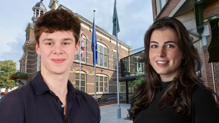 Jonge politici Jelle en Hanne willen stem van hun generatie laten doorklinken in Deurnese politiek