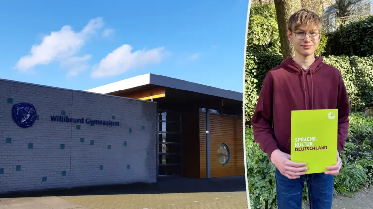 Leerling Willibrord Gymnasium pakt de winst bij nationale Duits Olympiade; ‘Hele knappe prestatie’