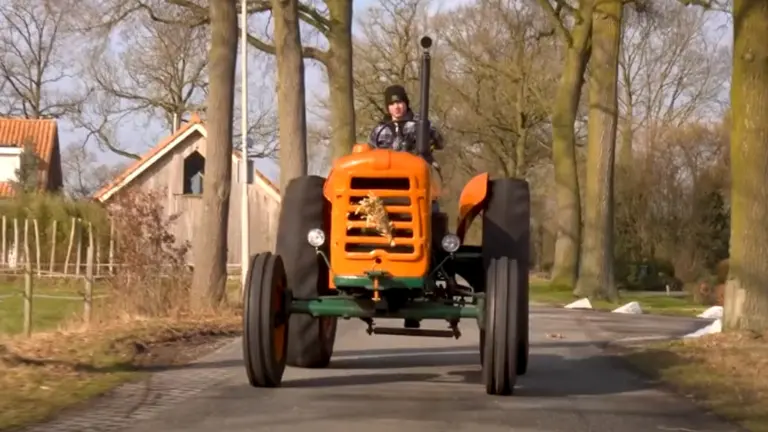 Grote trots van Pieter Teurlinx uit Deurne in de spotlight: ‘Hij is heel oud, maar rijdt nog steeds keigoe’