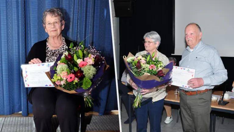 Senioren Deurne-Walsberg zet Ied Kanters-Brans en Piet Kuunders in het zonnetje
