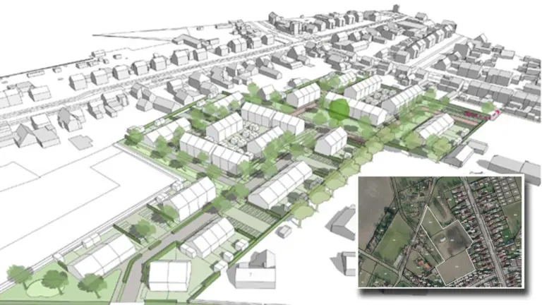 College positief over plan voor 84 woningen aan Kuilvenweg in Deurnese wijk Walsberg