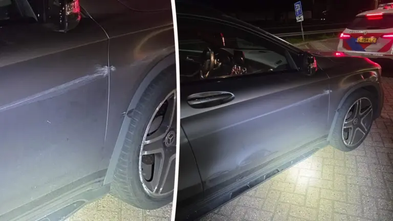 Politie haalt slingerende auto van A67; bestuurster knalt mogelijk onder invloed drie keer tegen vangrail