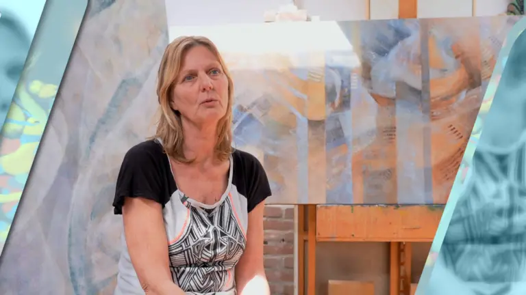 [VIDEO] Angelika Poels maakt kunst vol herkenning én vervreemding: ‘Dit samenspel vind ik heel interessant’