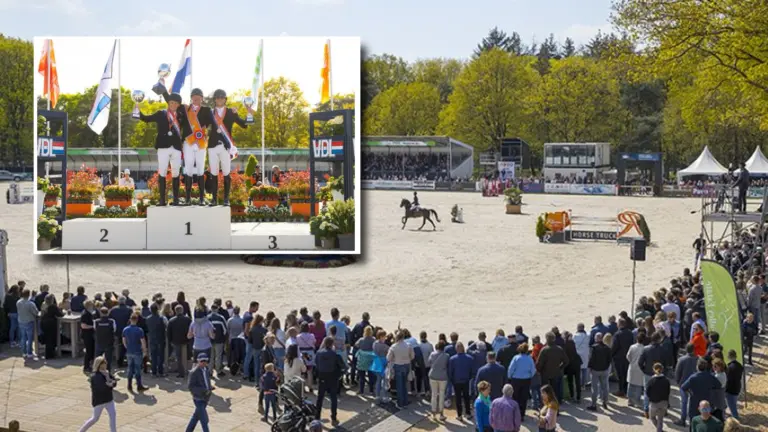 Michael Greeve wint NK springen in Deurne en troeft Willem Greve af