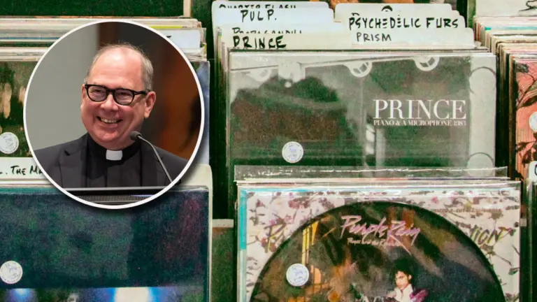 Nooit eerder verschenen track Prince zorgt voor groot enthousiasme bij fans en dus ook pastoor Harald Spiertz