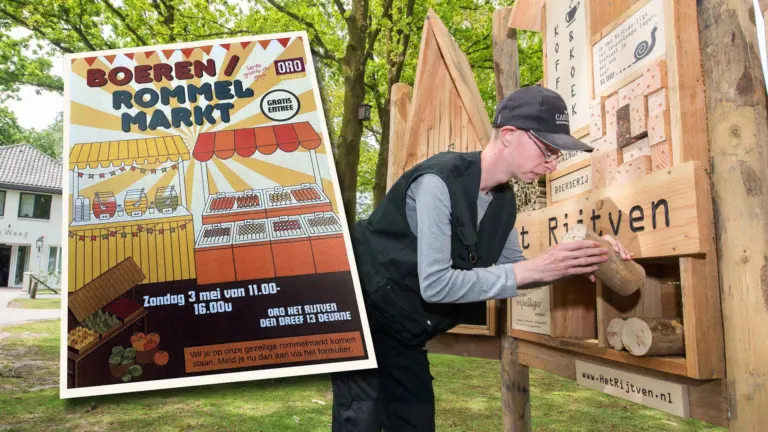 Boeren-Rommelmarkt bij ORO Het Rijtven laat oude tijden herleven: ‘Dag vol sfeer, gezelligheid en plezier’