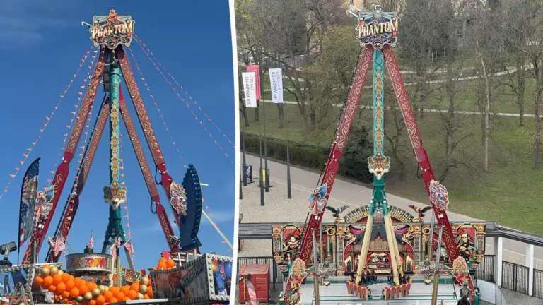 Kermis in Deurne krijgt hoog bezoek van spiksplinternieuwe attractie Phantom XXL