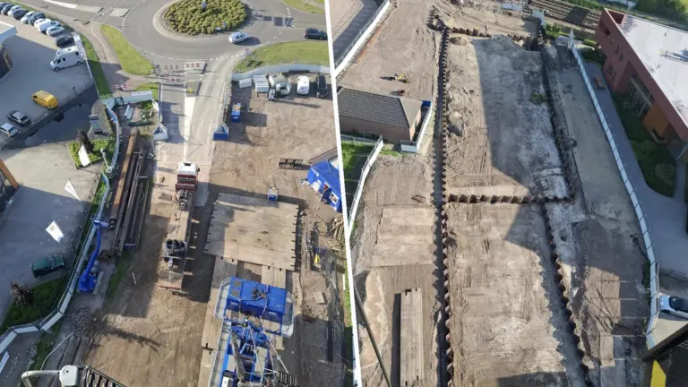 Goed nieuws voor omwonenden Deurnese spoortunnel; plaatsing damwanden eerder afgerond dan verwacht
