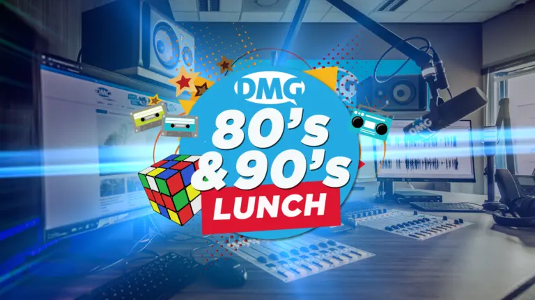 DMG Radio vernieuwt zaterdagmiddagprogrammering met start van 80’s & 90’s Lunch
