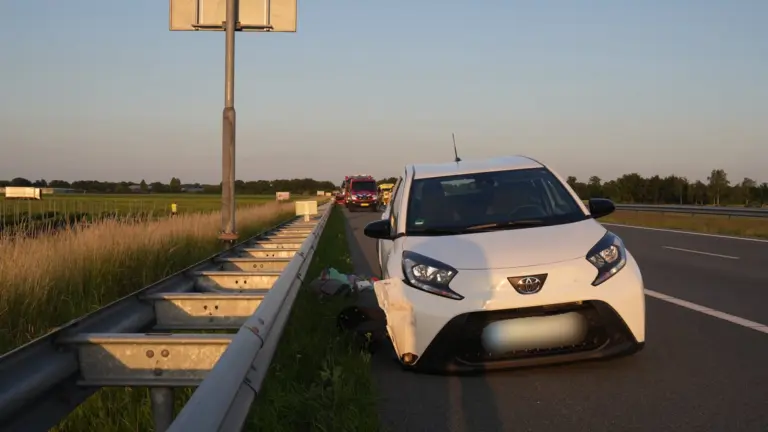 Britse automobilist die ongeluk veroorzaakt op A67 bij Helenaveen was onder invloed van alcohol en drugs