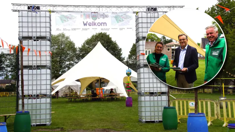 [FOTO’S] Buurtcamping Sint Jozefparochie officieel geopend: ‘Iedereen is van harte welkom’