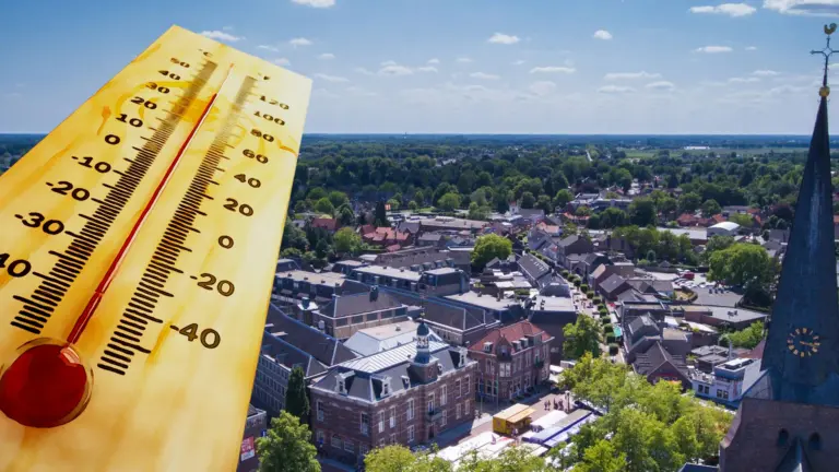 Deurne zucht onder zinderende hitte: plaknachten en zaterdag gevoelstemperatuur van 42 graden