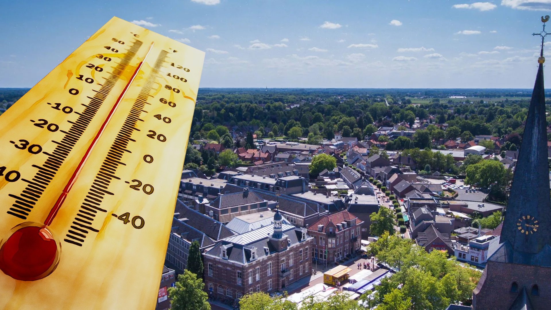 Kwik stijgt in gemeente Deurne weer tot 35 graden; kans op vierde regionale hittegolf