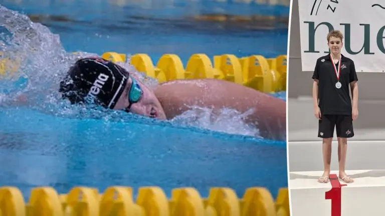 Deurnese zwemmer Jaro Hermans wint 11 medailles bij kampioenschappen lange baan