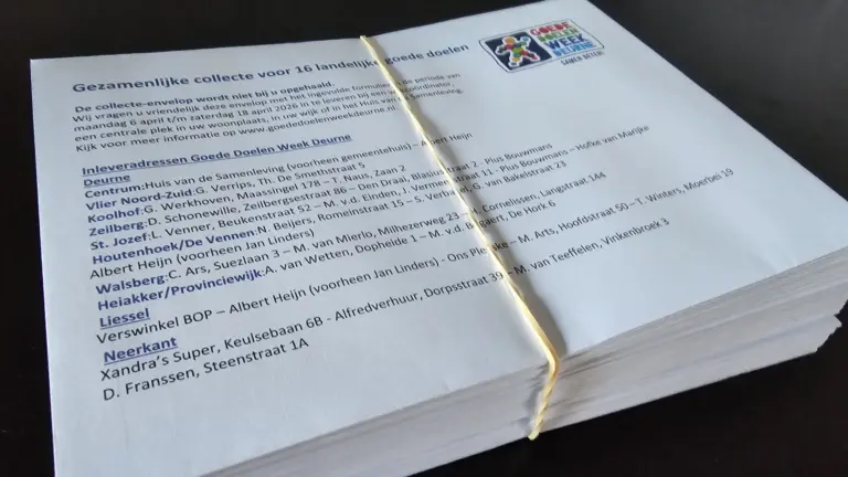 Collecte bij elfde editie van Goede Doelen Week Deurne levert 41.000 euro op