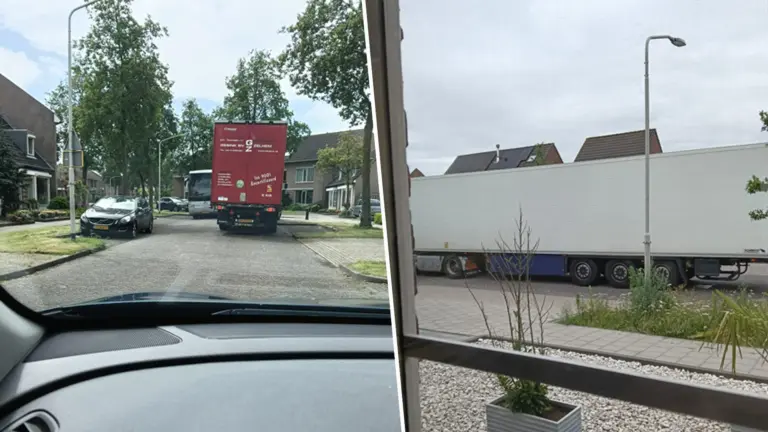 Deurnese VVD wil vrachtverkeer weren uit woonwijk Heiakker: ‘Regelmatig lastige en gevaarlijke situaties’