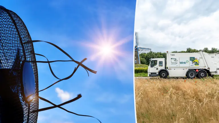 Opnieuw aangepaste openingstijden milieustraat en vervroegde afvalinzameling vanwege hoge temperaturen