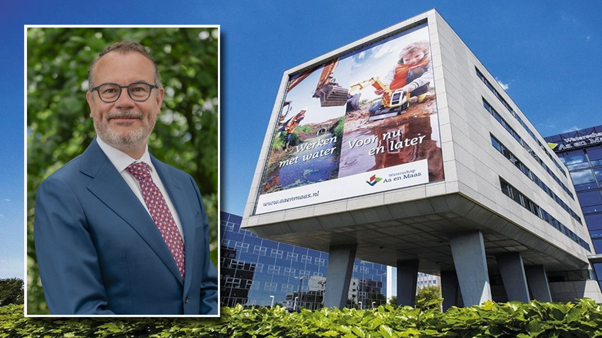 Waterschap Aa en Maas wil doorgaan met Mario Jacobs als dijkgraaf