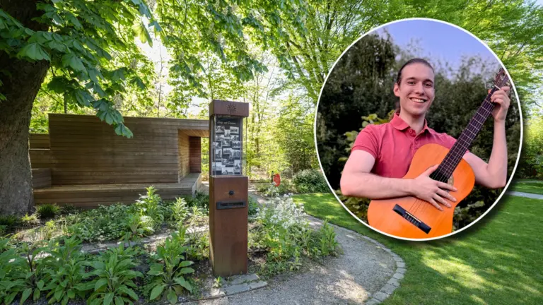 Tuin van Museum De Wieger in Deurne drie vrijdagmiddagen geopend met zomerse muziekoptredens