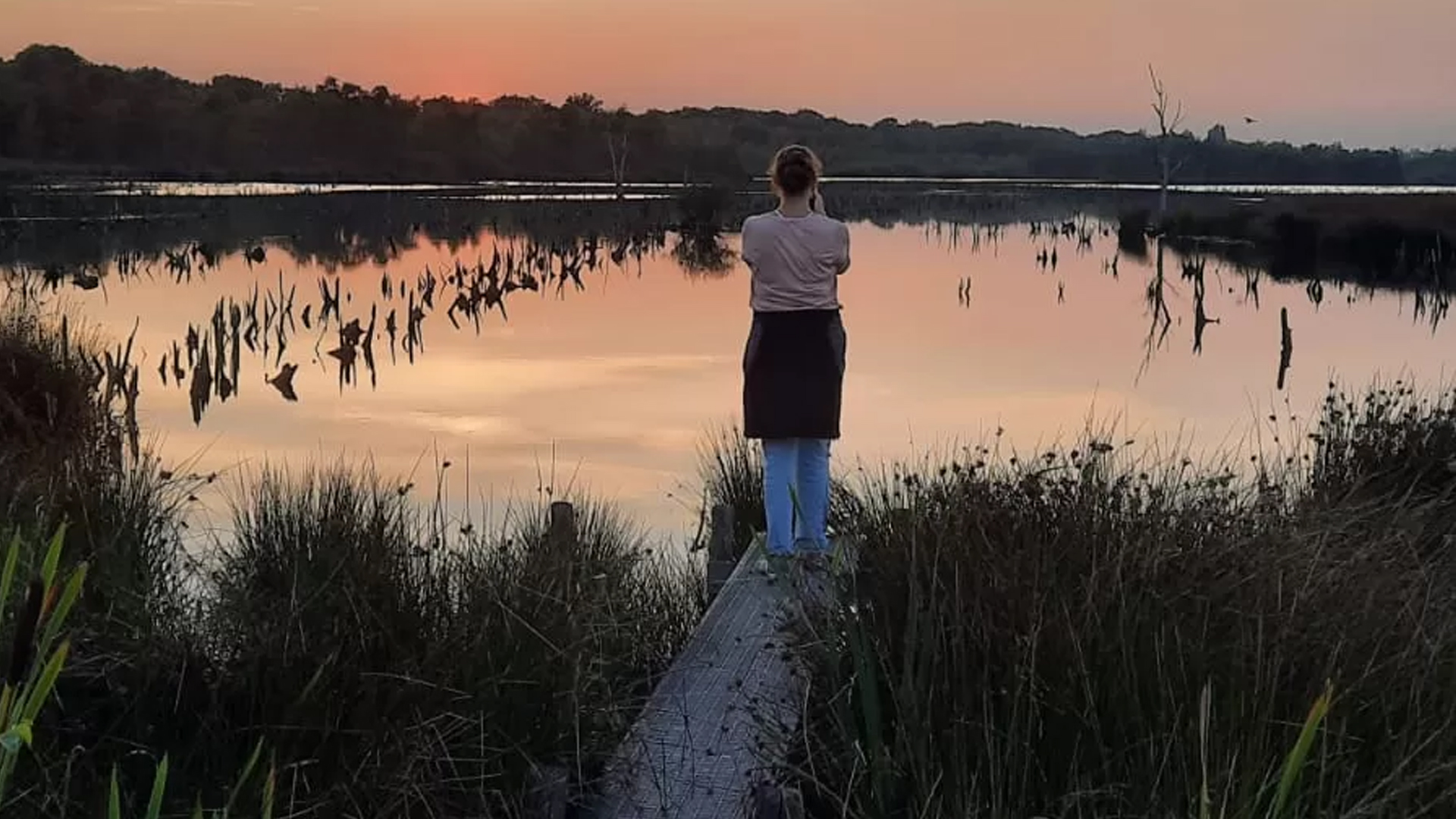 Peelvrouwke Bianca Teuwsen trekt natuur weer in voor ‘Volle Maanwandeling’: ‘Genieten van gouden uur