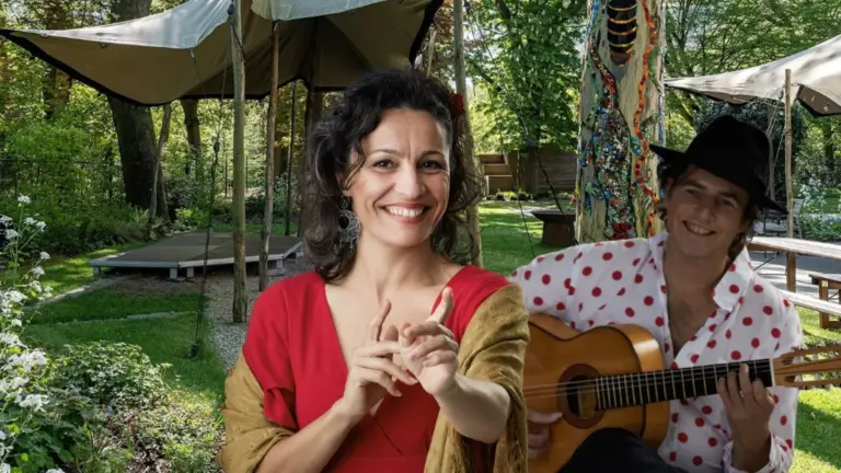 Monica en Manito brengen met zomerconcert stukje Spanje naar tuin van Museum De Wieger in Deurne