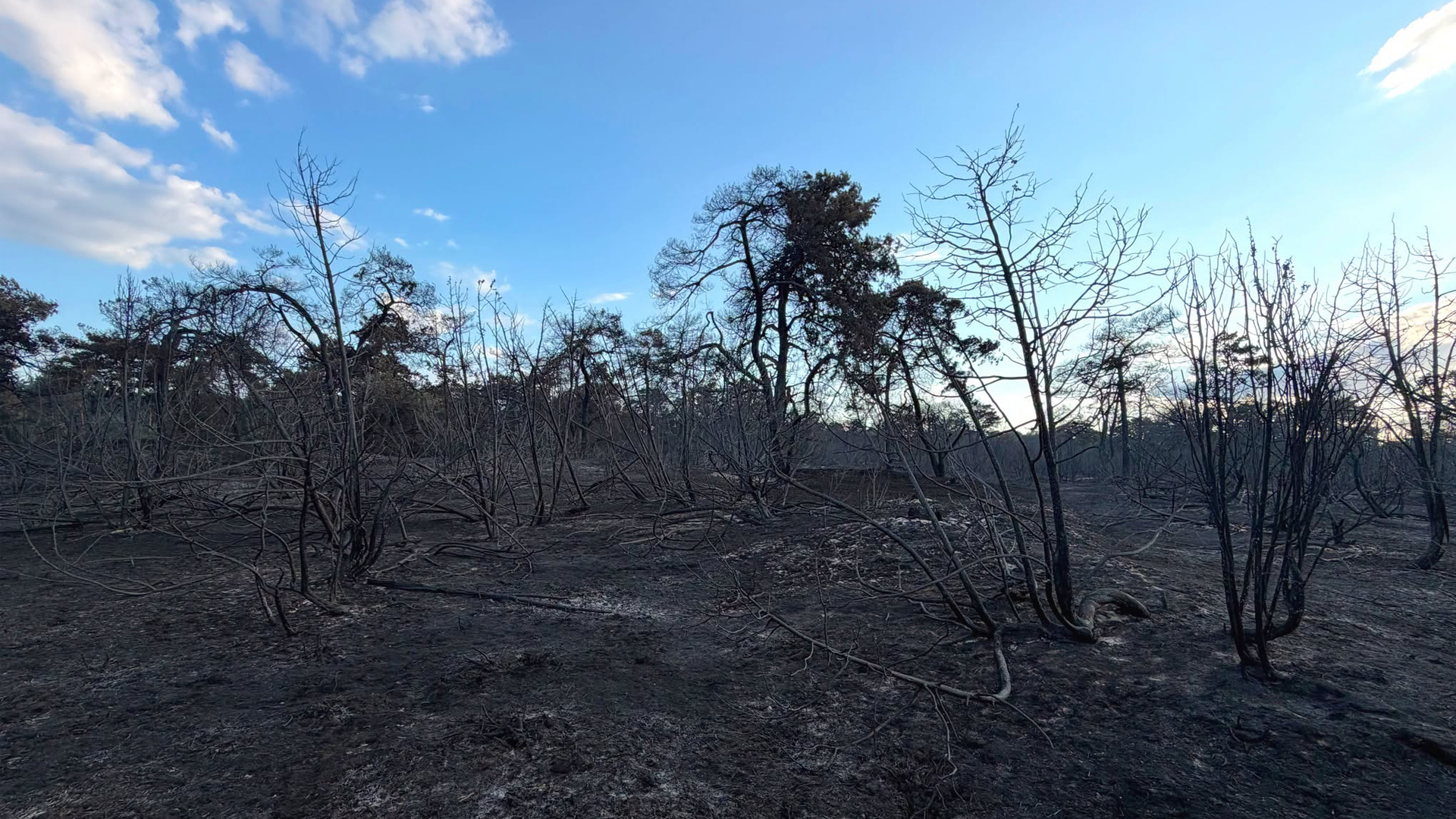 Natuurbrand Oostrum en rookoverlast in regio voorlopig nog niet voorbij: ‘Brandhaarden laaien opnieu