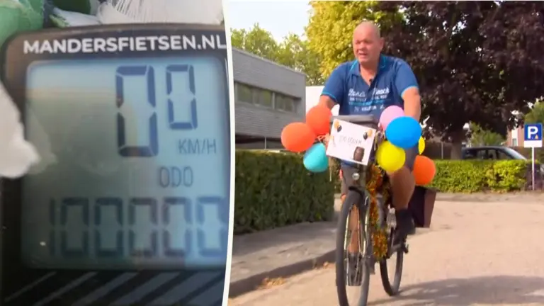 Deurnese Hugo Bronstein (60) houdt van fietsen en tikt op z’n gemak de 100.000 kilometer aan