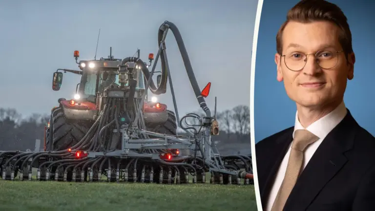 Landbouwminister Jaimi van Essen neemt maatregelen vanwege droogte; mest kan langer worden uitgereden
