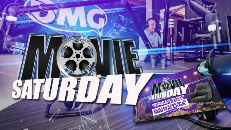Movie Saturday van start op DMG Radio: tien uur muziek uit grootse bioscoophits en kans op eigen filmfauteuil