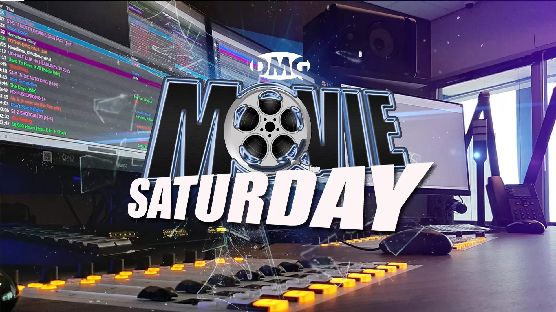 DMG Radio trekt met Movie Saturday weer blik open met grootste film-hits tijdens Nacht van het Witte