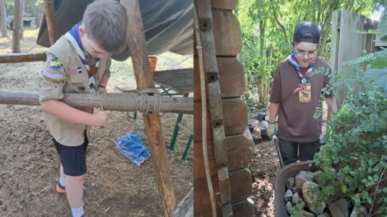 Stijn (13) uit Deurne spaart voor droomreis naar World Scout Jamboree: ‘Dit kan ik maar één keer meemaken’