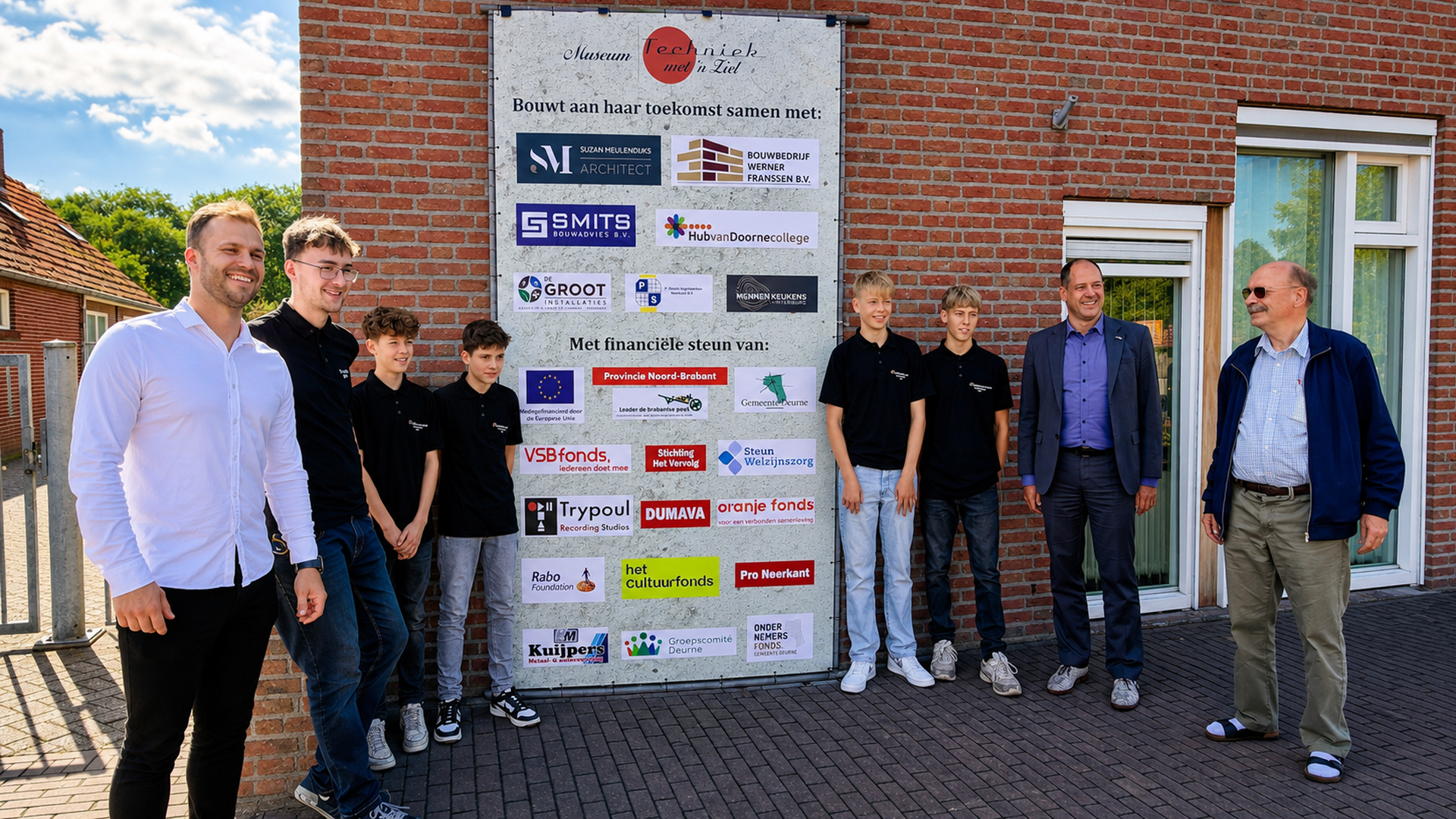 Leerlingen Hub van Doornecollege bouwen mee aan Museum Techniek met ’n Ziel; ‘Wordt een leerproces’