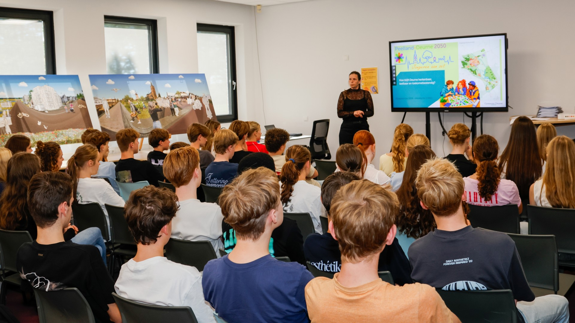 Peellandcollege en gemeente bundelen krachten; jongeren denken mee over toekomst van Deurne