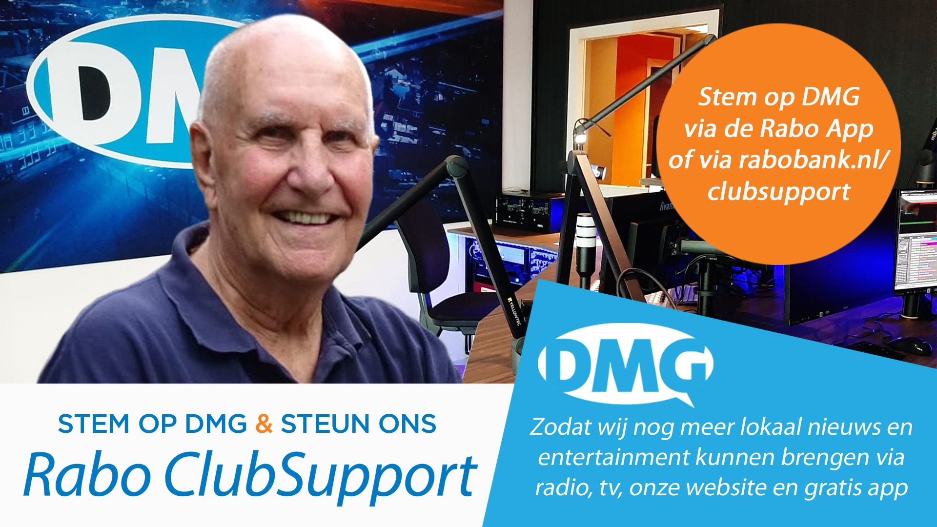 Stem op DMG bij Rabo ClubSupport; een kijkje achter de schermen met Jo Naus