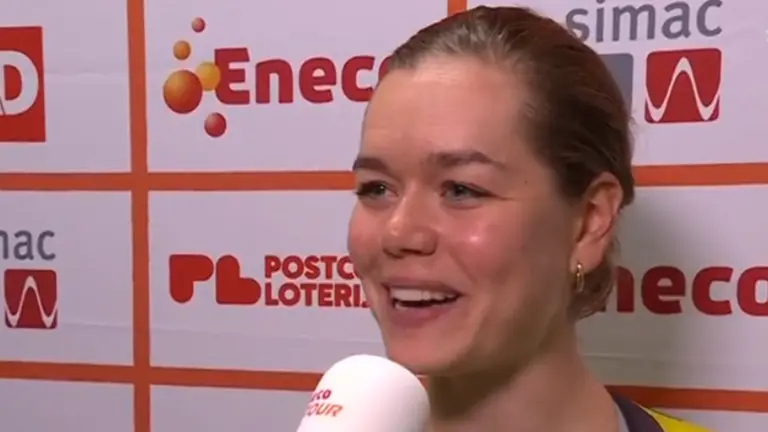 Deurnese Lieke Nooijen klopt landgenoten en wint proloog Eneco Tour in Den Haag
