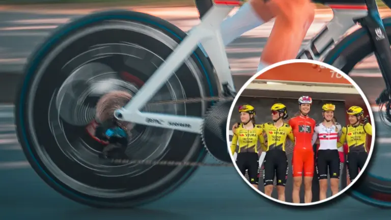 Lieke Nooijen als tweede over de finish in Limburg bij Eneco Tour; Deurnese behoudt de leiderstrui