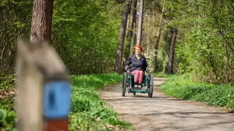 Natuurpoort de Peel werkt aan toegankelijkheid voor mensen met rolstoel of rollator